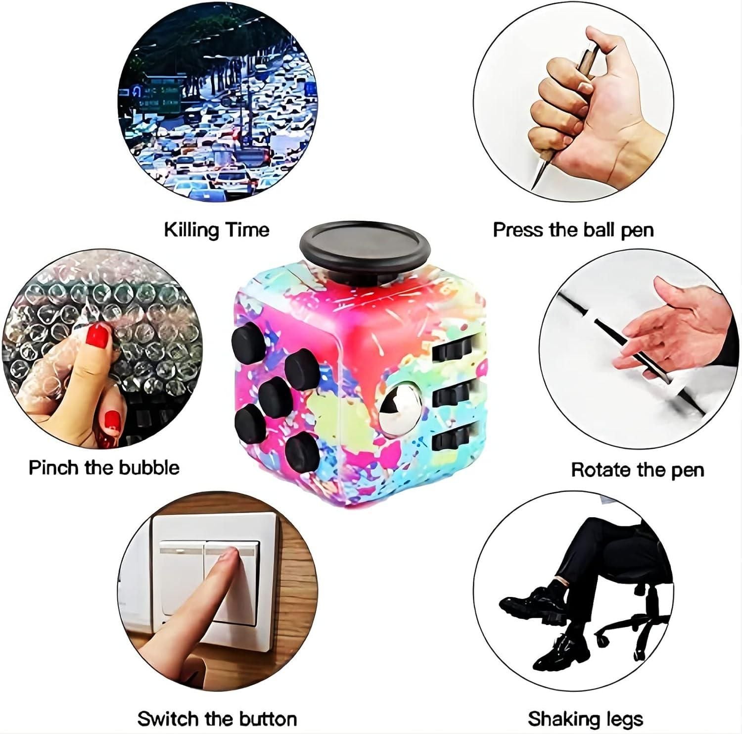 Magic Cube for Stress Relief