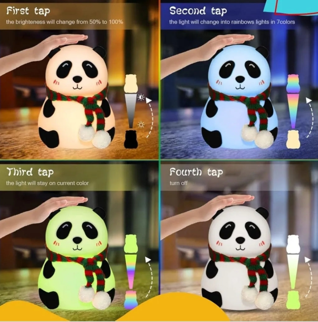 Silicon Panda Night Light 🐼