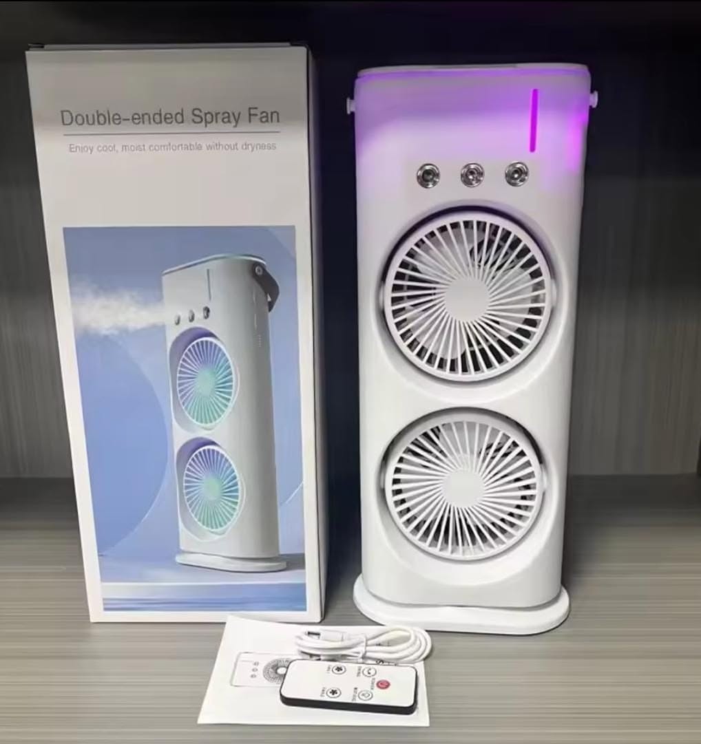 Double Ended Spray mist fan