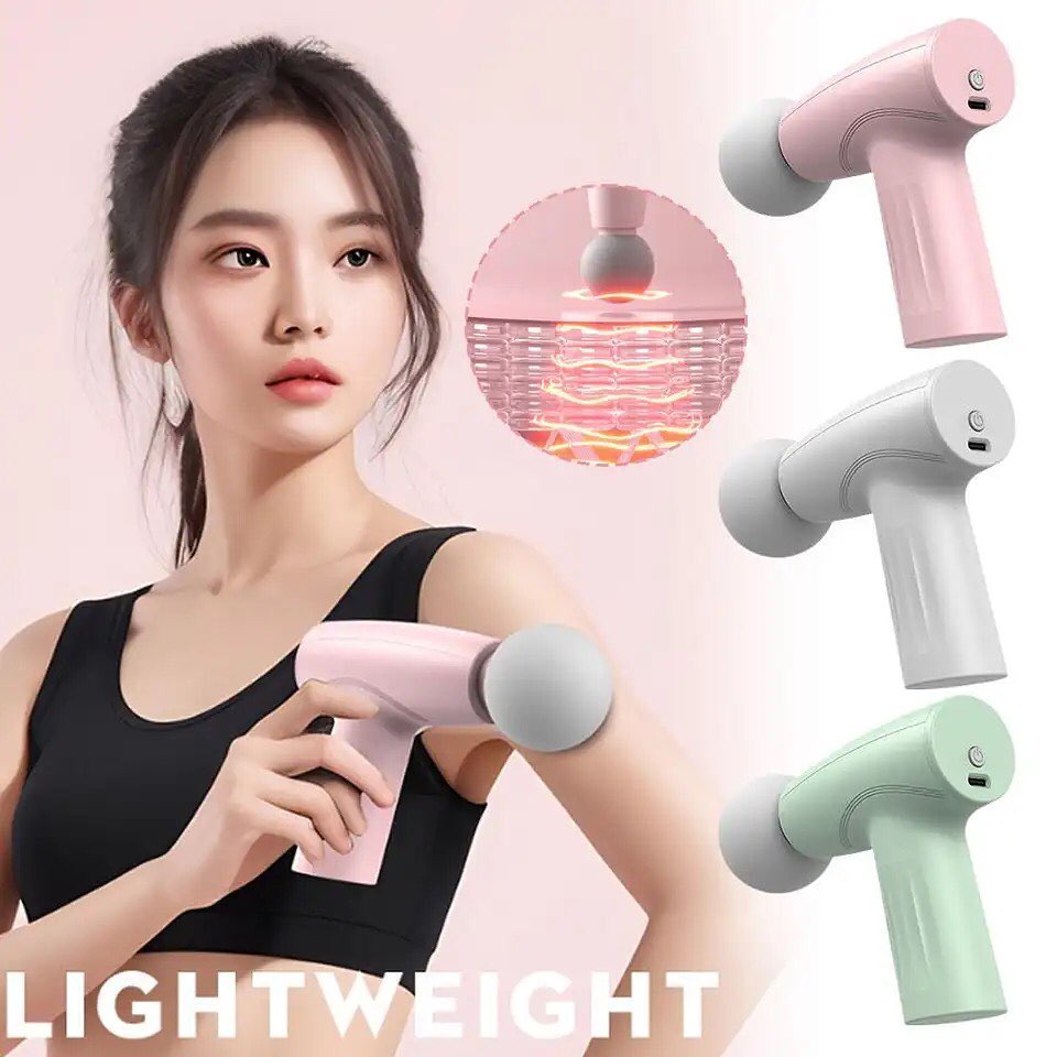 Mini Portable Fascia Gun- For relaxing muscle and gentle massage at Home